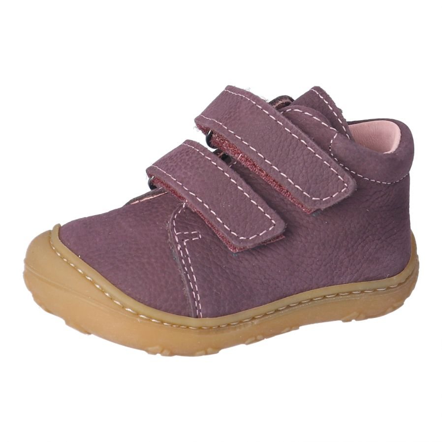 Ricosta: Chrisy Double Velcro Kid's Boot - Purple - Acorn & Pip_Ricosta