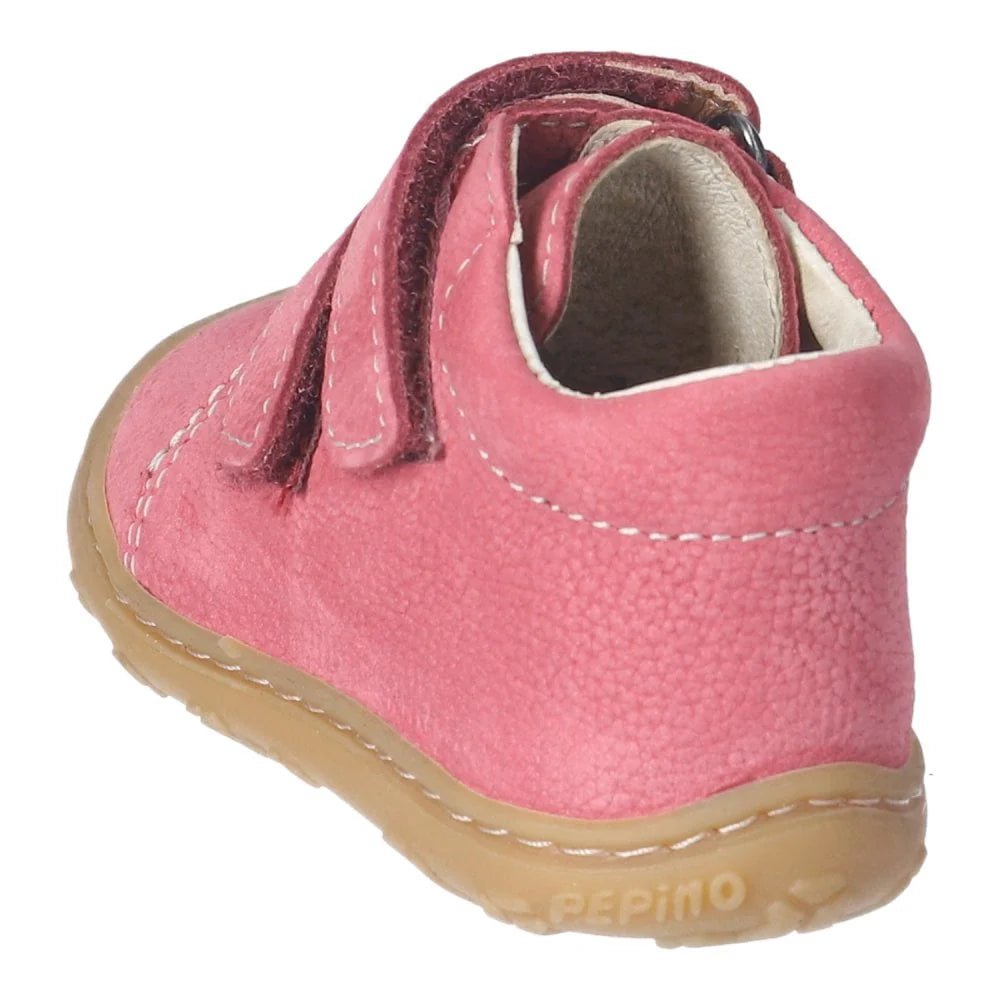 Ricosta: Chrisy Kids Boot with Velcro - Rosewood / Pink - Acorn & Pip_Ricosta