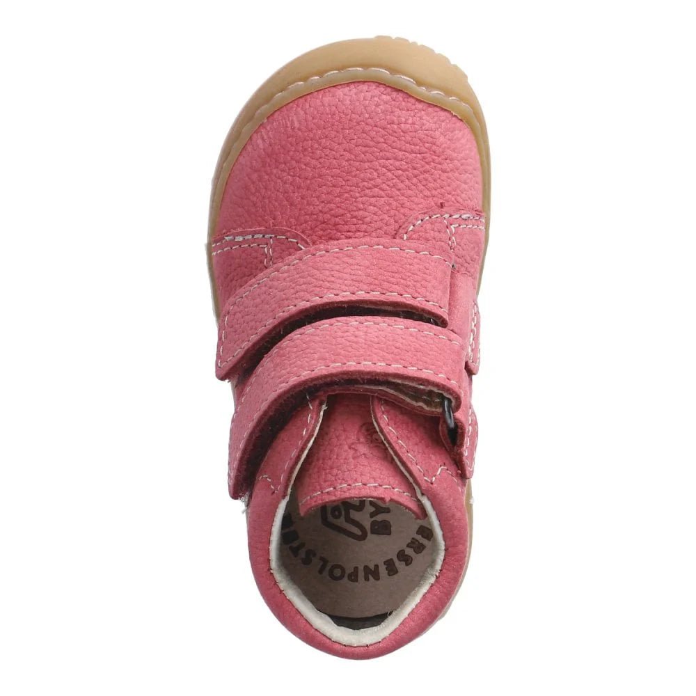 Ricosta: Chrisy Kids Boot with Velcro - Rosewood / Pink - Acorn & Pip_Ricosta