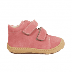 Ricosta: Chrisy Kids Boot with Velcro - Rosewood / Pink - Acorn & Pip_Ricosta