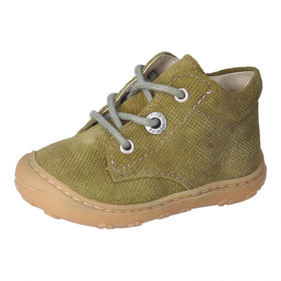 Ricosta: Dots Lace Up Boots - Green / Assenzio - Acorn & Pip_Ricosta