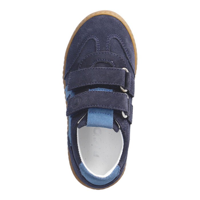 Ricosta: Milan Velcro Trainers - Nautic Blue - Acorn & Pip_Ricosta