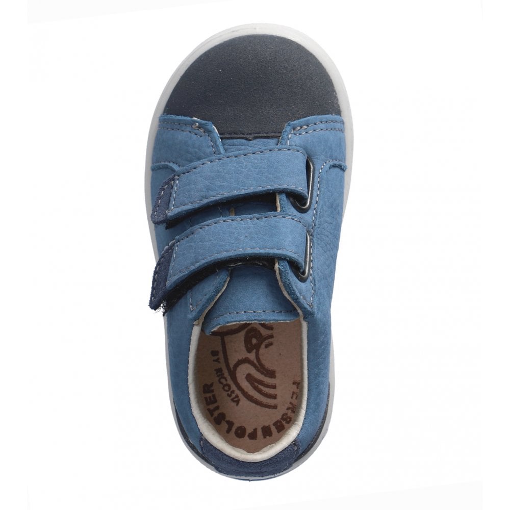 Ricosta: Nippy Velcro Trainers - Blue / Adriatic Reef - Acorn & Pip_Ricosta