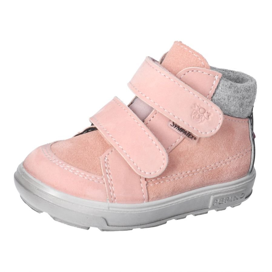 Ricosta: Pingu Waterproof Velcro Boot - Barbie / Pink - Acorn & Pip_Ricosta