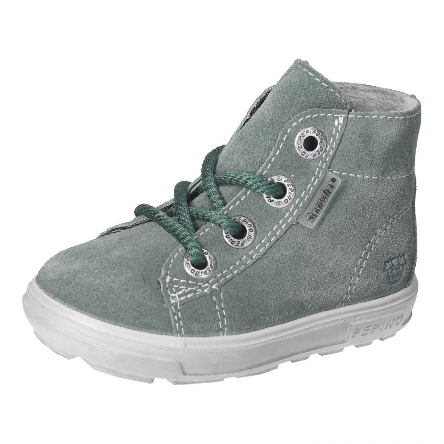 Ricosta: Zaini Waterproof Laced Boot - Salbei / Green - Acorn & Pip_Ricosta