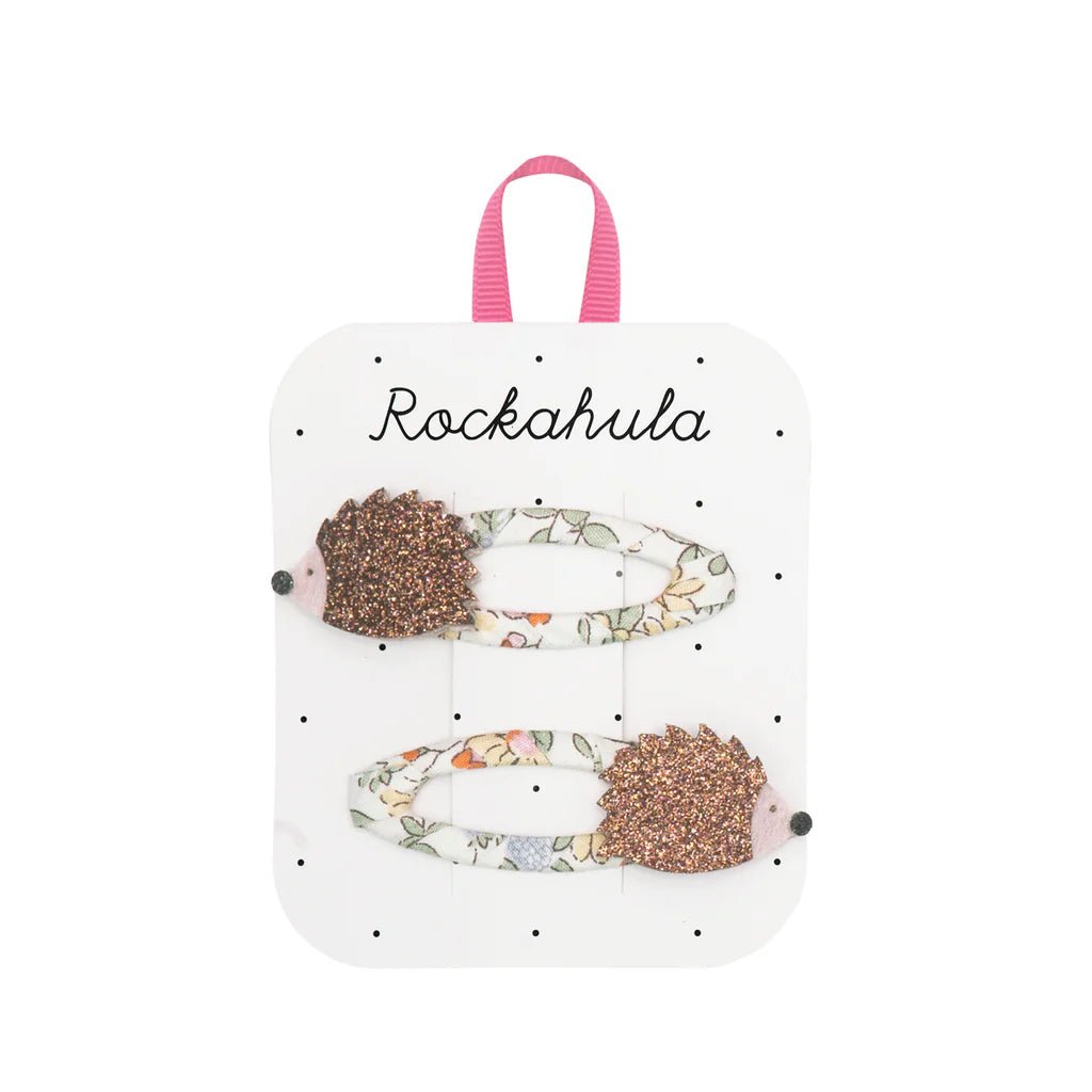 Rockahula: Bramble Hedgehog Clips - Acorn & Pip_Rockahula