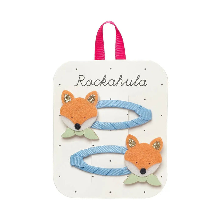 Rockahula Fancy Fox Hair Clips pair