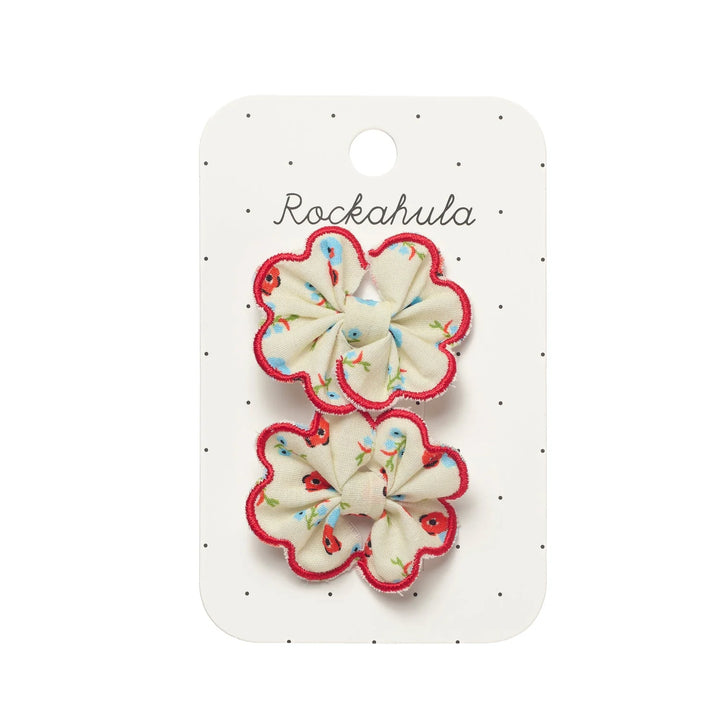 Rockahula Martha Ditsy floral bow clips