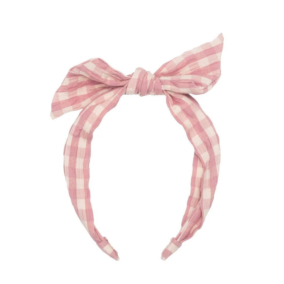 Rockahula: Taylor Gingham Headband - Acorn & Pip_Rockahula