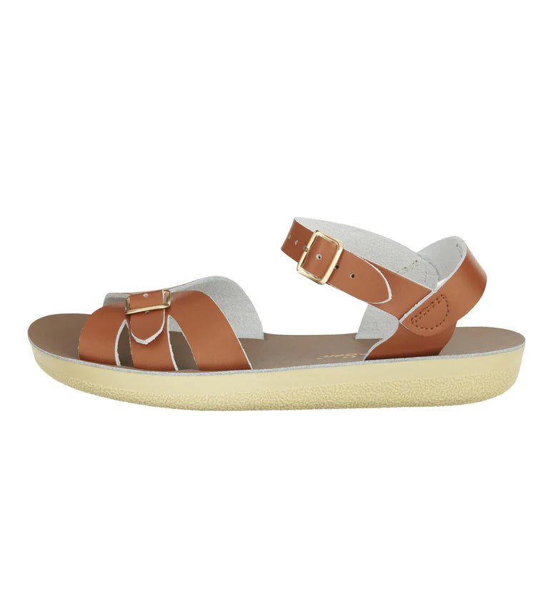 Salt - Water Sandals: Boardwalk Tan Womens Sandal - Acorn & Pip_Salt - Water Sandals
