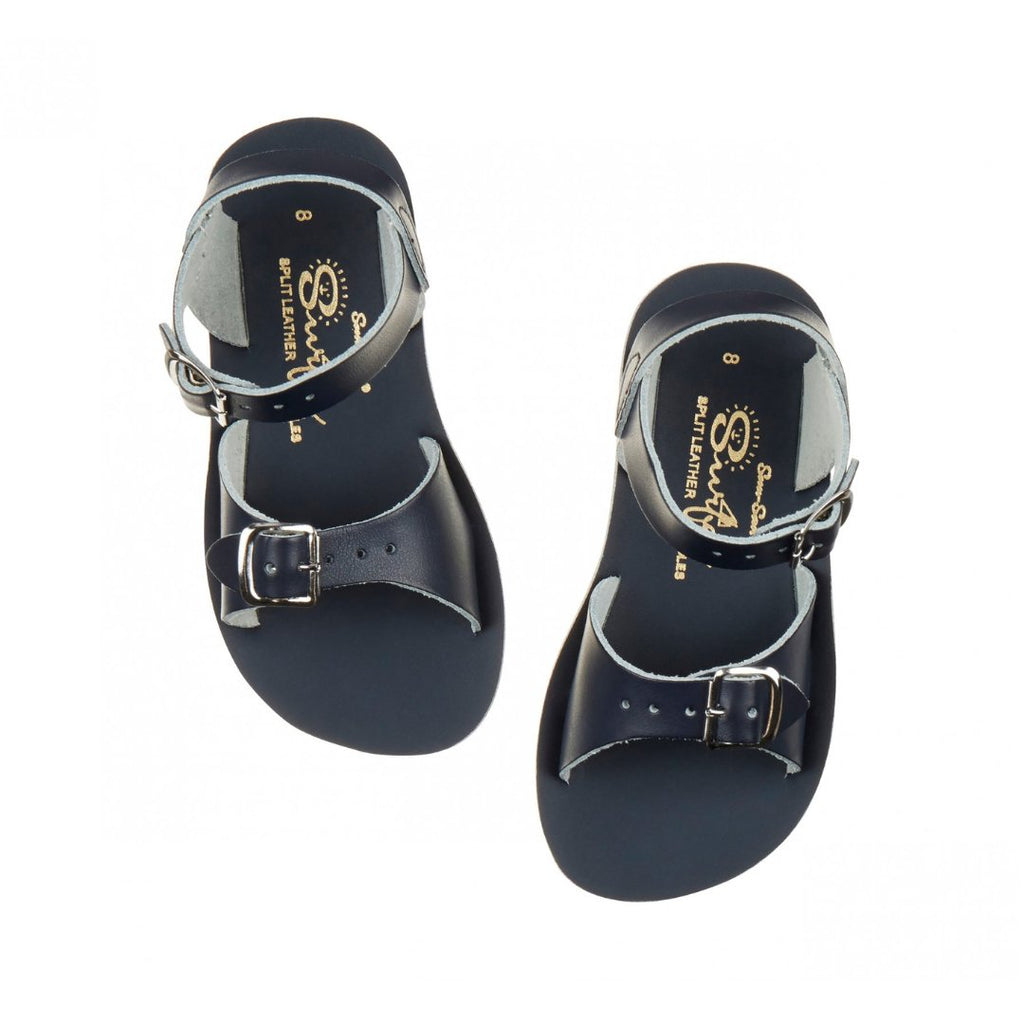 Salt - Water Sandals: Surfer Navy Kids Sandals - Acorn & Pip_Salt - Water Sandals