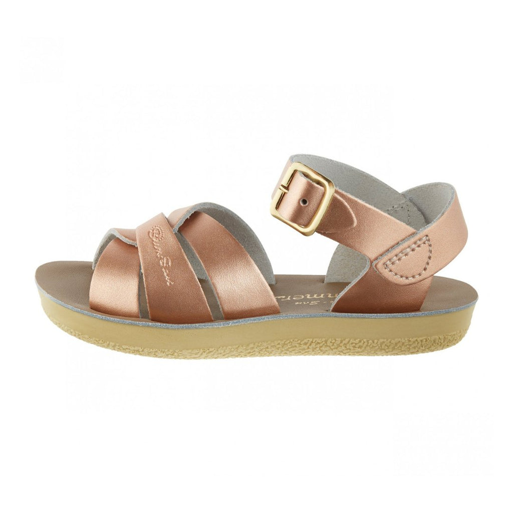 Salt - Water Sandals: Swimmer Rose Gold Kids Sandals - Acorn & Pip_Salt - Water Sandals