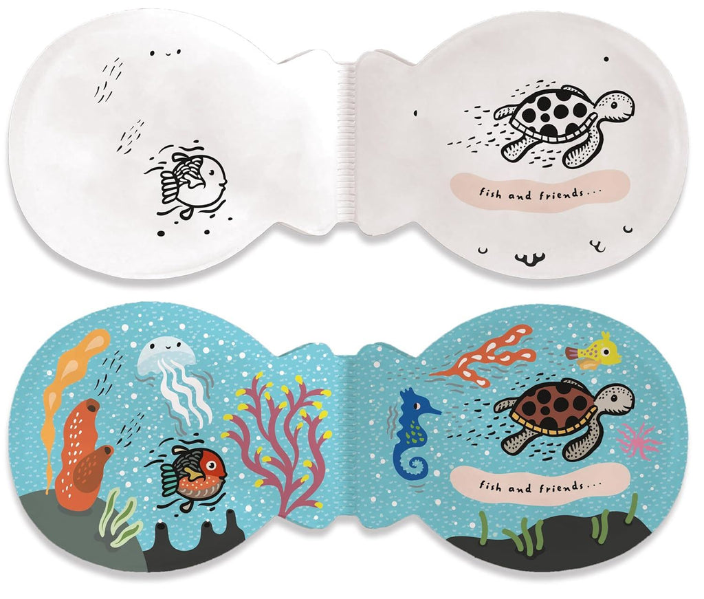 Shaped Bath Book: Fish & Friends - Acorn & Pip_Bookspeed