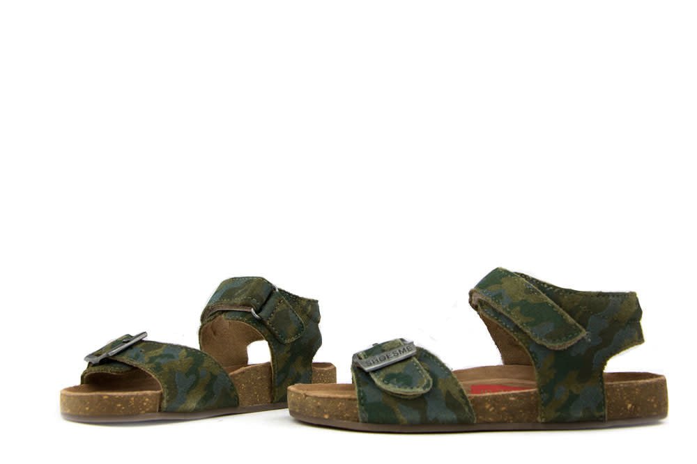 Shoesme: Sandals - Camo Green - Acorn & Pip_Shoesme