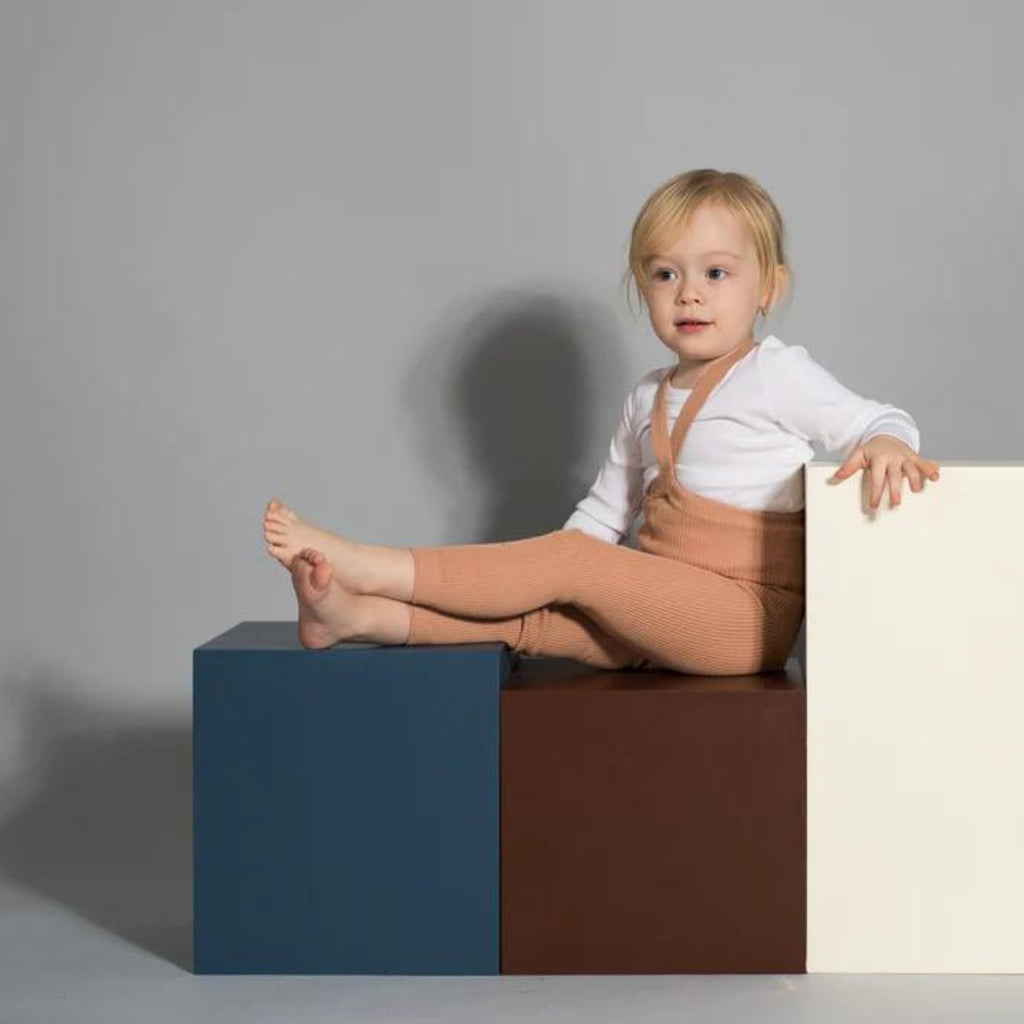 Silly Silas: Footless Tights - Light Brown - Acorn & Pip_Silly Silas