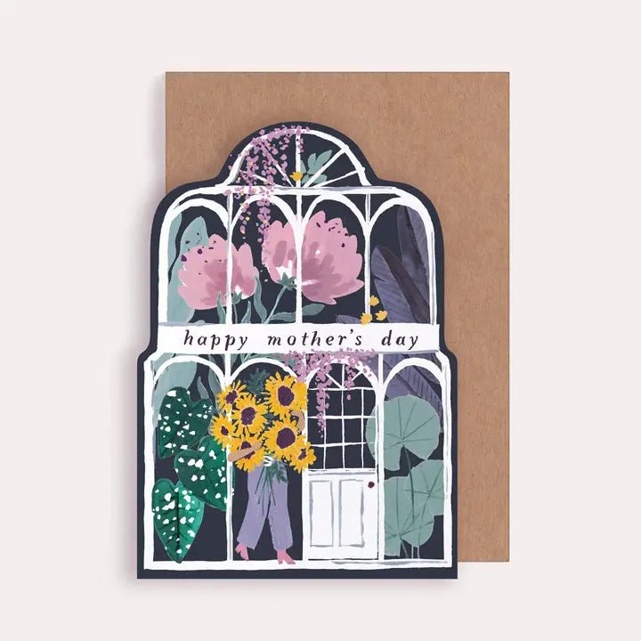 Sister Paper Co: Garden Mothers Day Card - Acorn & Pip_Sister Paper Co