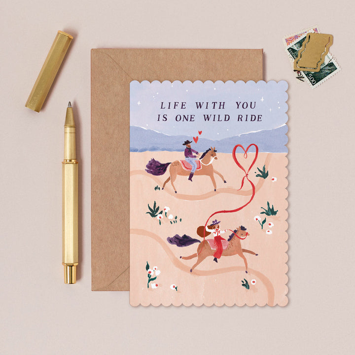 Life With You Is One Wild Ride card