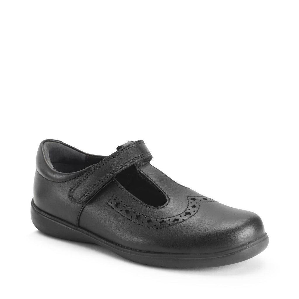 Start - Rite: Hope T - Bar School Shoes - Black Leather - Acorn & Pip_Start Rite