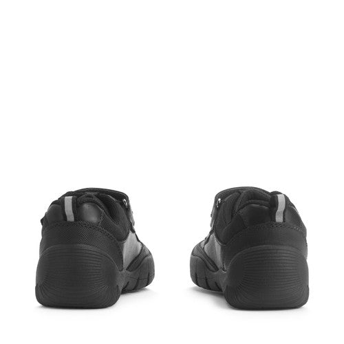 Start - Rite: Quad School Shoes - Black Leather - Acorn & Pip_Start Rite