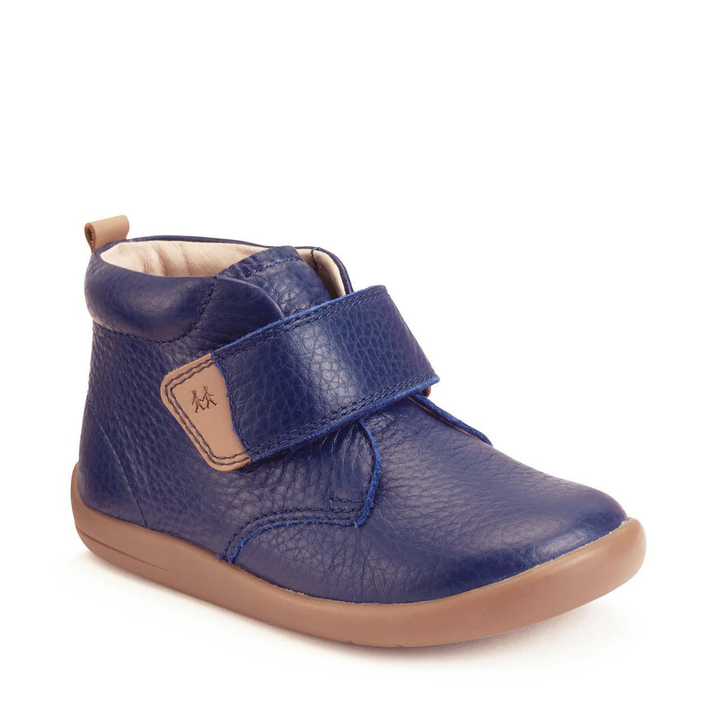 Start - Rite: Totter Leather Boot - Navy - Acorn & Pip_Start Rite