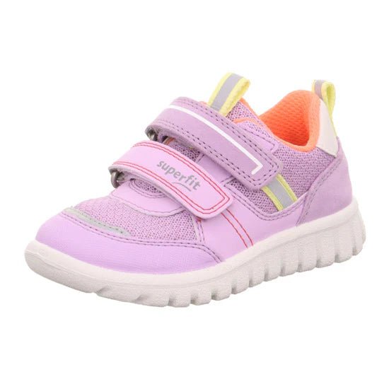 Superfit: Sport 7 Kids Velcro Trainers - Lilac - Acorn & Pip_Superfit