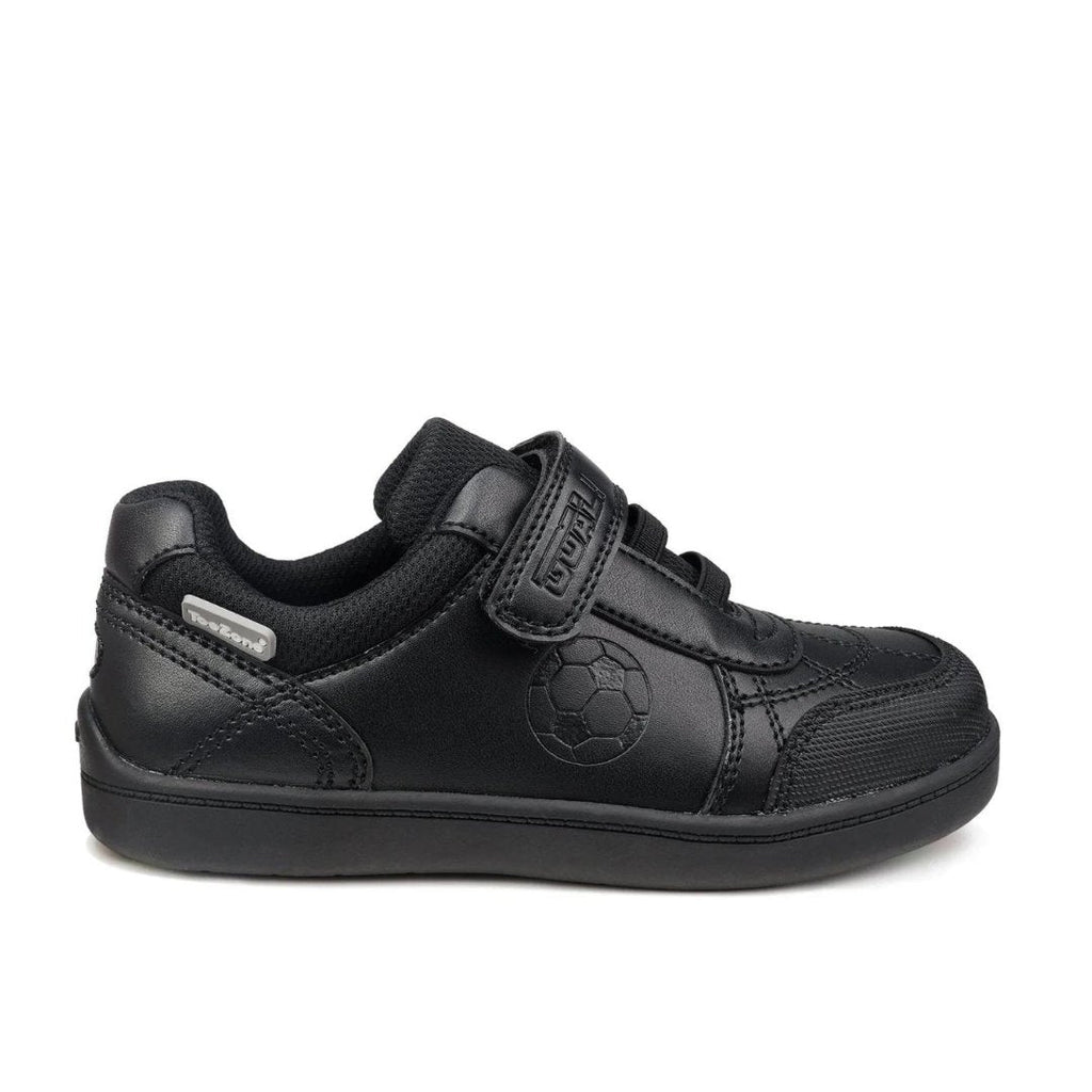 Toezone: Blake Football Velcro - Black - Acorn & Pip_ToeZone