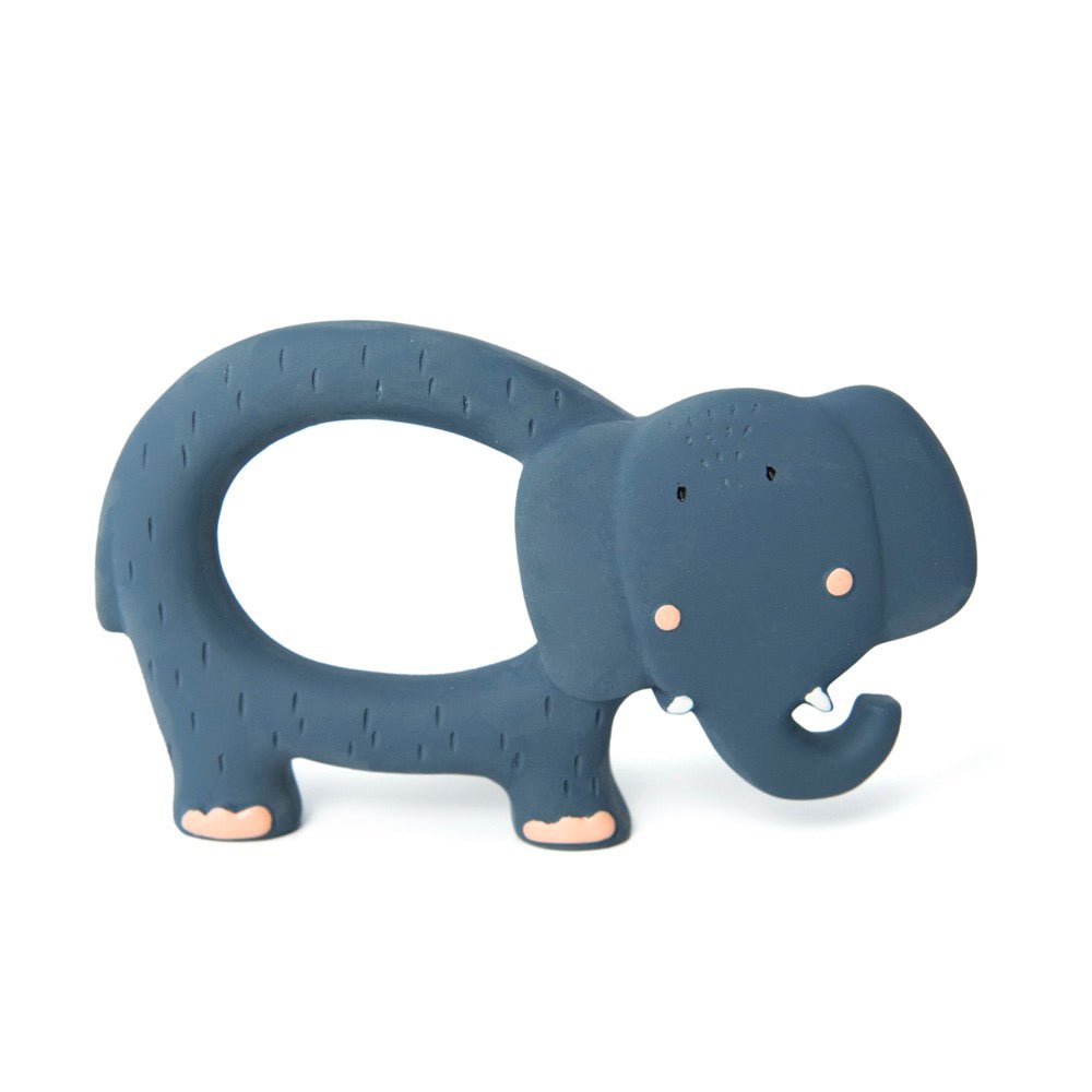 Trixie: Natural Rubber Grasping Toy - Mrs. Elephant - Acorn & Pip_Trixie