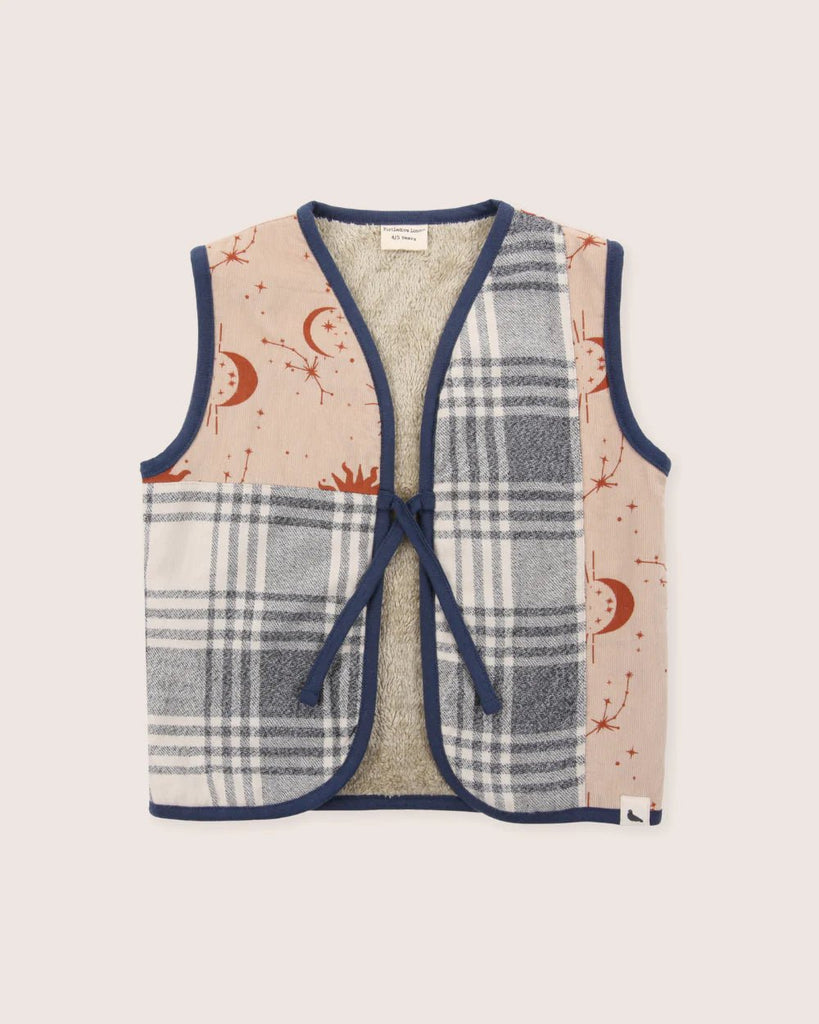 Turtledove London: Patchwork Kids Gilet - Acorn & Pip_Turtledove London