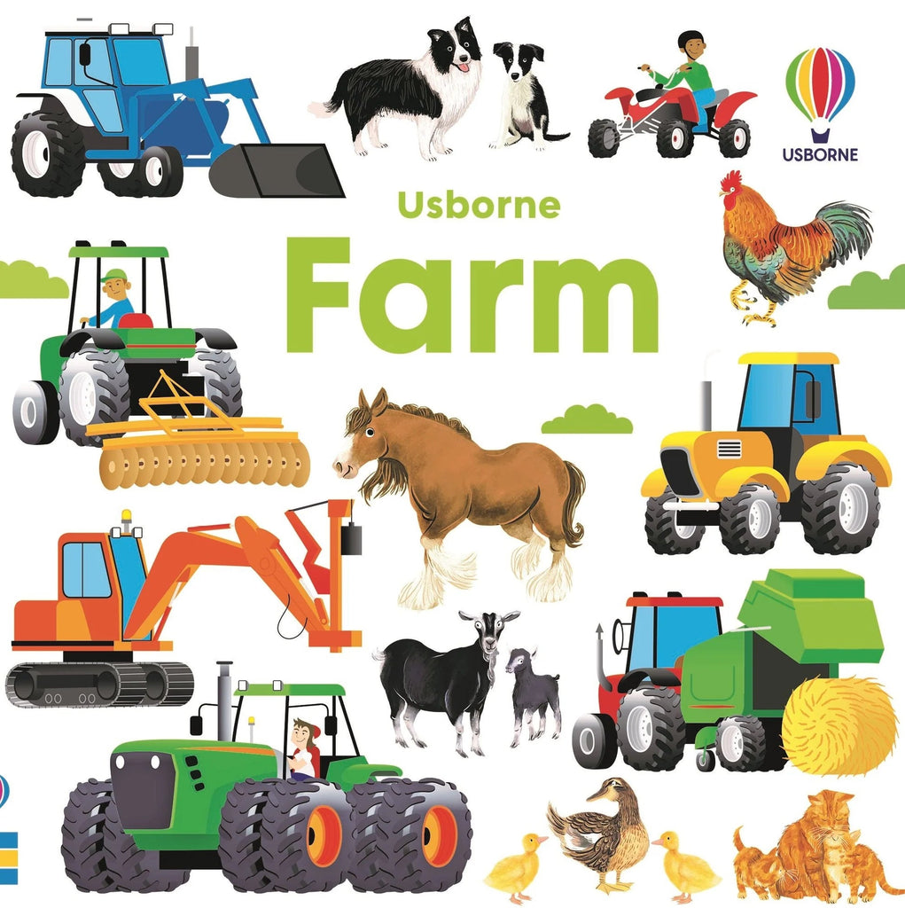 Usborne Book & Jigsaw: Farm - Acorn & Pip_Bookspeed