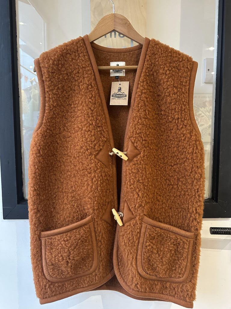 Vest: Adult Yoko Wool Aspen Windbreaker Vest – Fox - Acorn & Pip_Yoko Wool