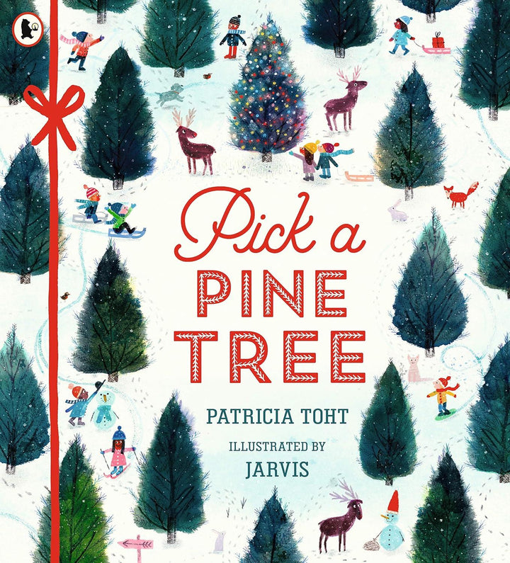 Pick a Pine Tree Christmas board book cover