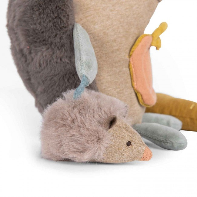 Moulin Roty: Activity Toy Hedgehog - Trois Petits Lapins - Gifts for New Baby's at Acorn & PIp