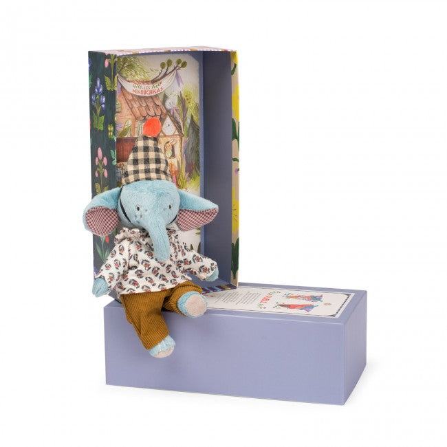 Moulin Roty: Pablo the Elephant - Les Minouchkas - Kids Toys at Acorn & Pip