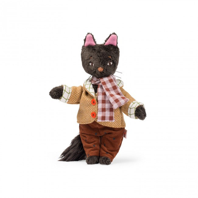 Moulin Roty: Léon the cat Les Minouchkas - Soft Toys for Kids at Acorn & Pip