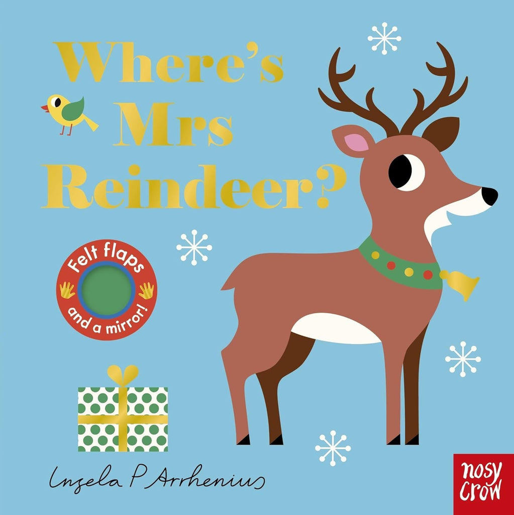 Where's Mrs Reindeer (Board Book) - Acorn & Pip_Bookspeed