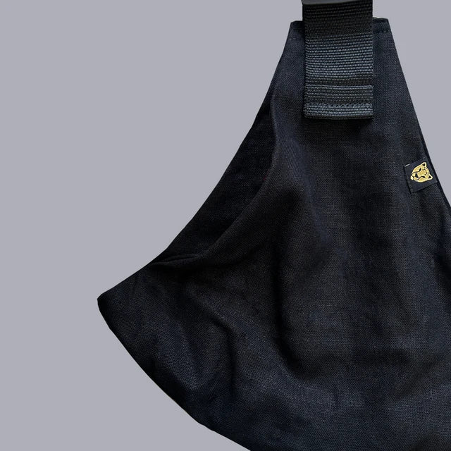 Wildride: Toddler Carrier - Black Linen - Acorn & Pip_Wildride