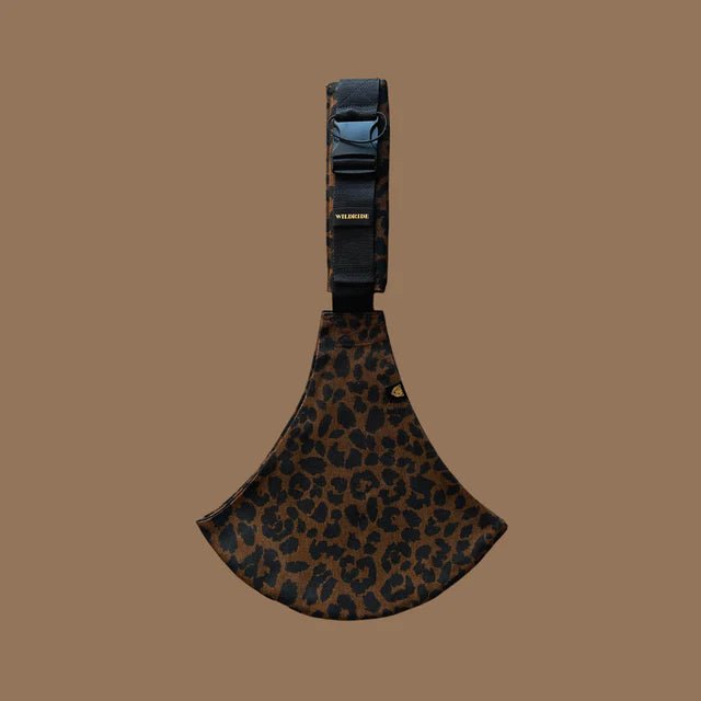 Wildride: Toddler Carrier Leopard Print Brown - Acorn & Pip_Wildride