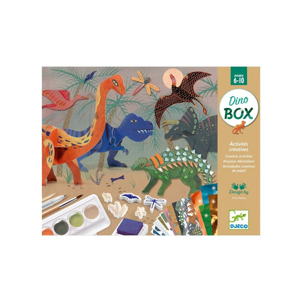 Djeco: The World Of Dinosaurs - Mega Craft Box
