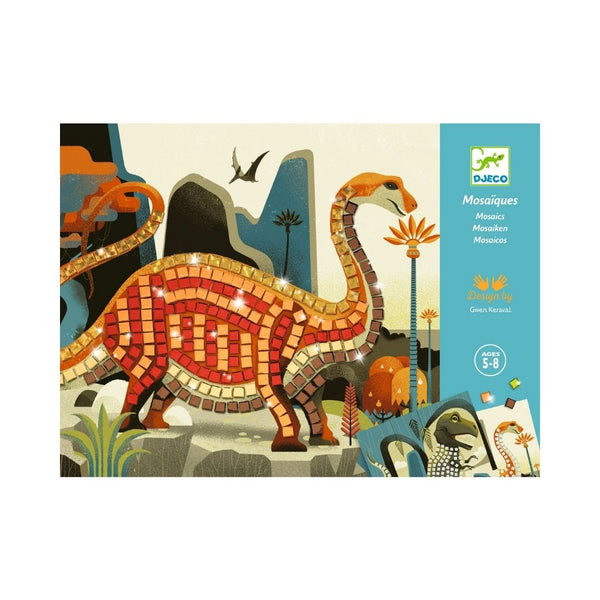 Djeco: Mosaics - Dinosaurs