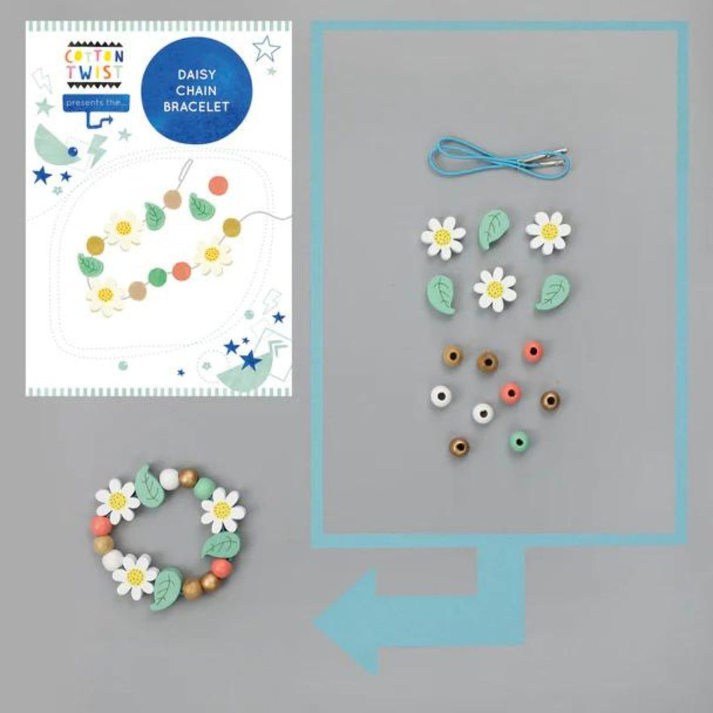 Cotton Twist: Make Your Own Daisy Bracelet - Acorn & Pip_Cotton Twist