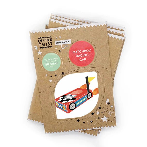 Cotton Twist: Matchbox Racing Car - Acorn & Pip_Cotton Twist