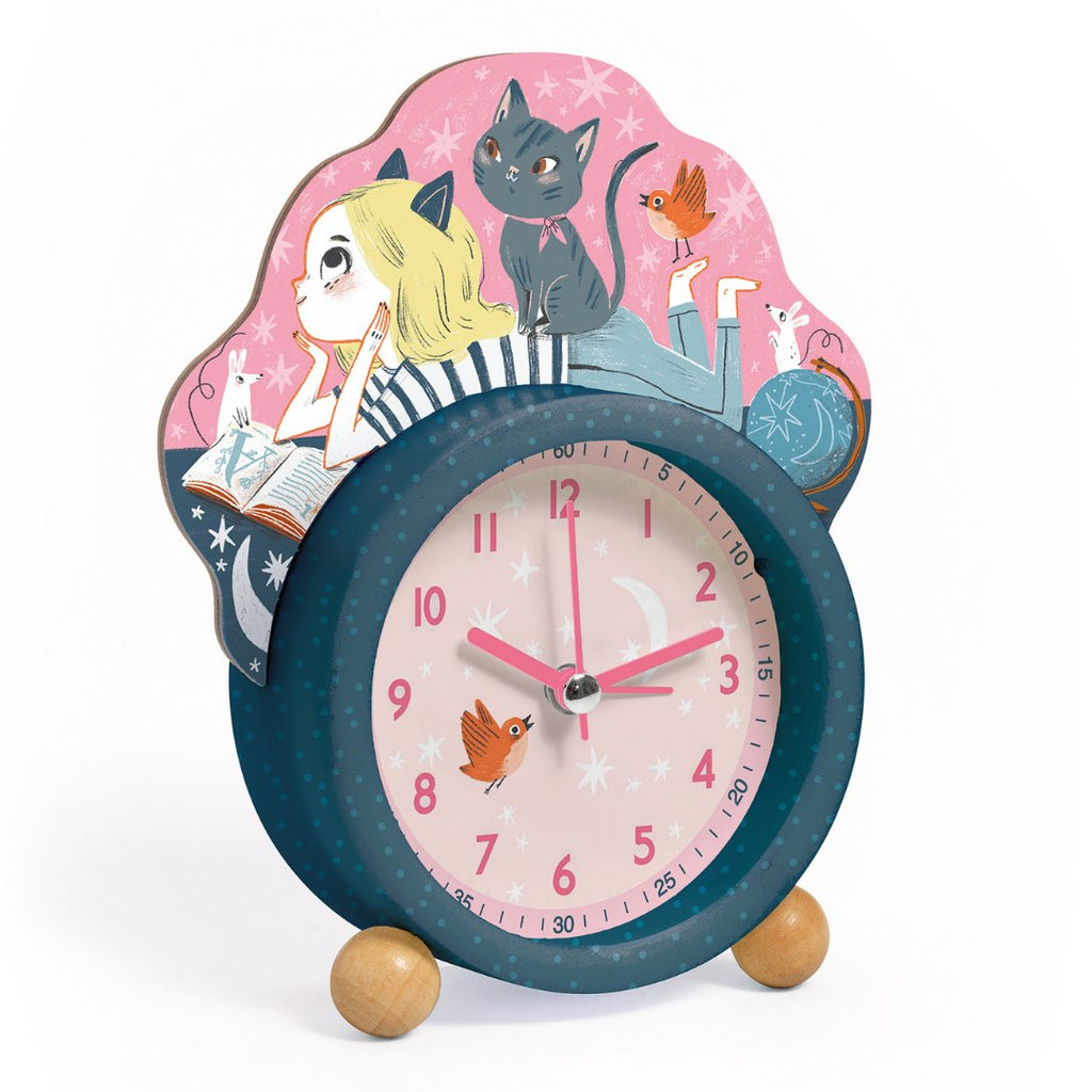 Djeco: Alarm Clock - Little Cat - Acorn & Pip_Djeco