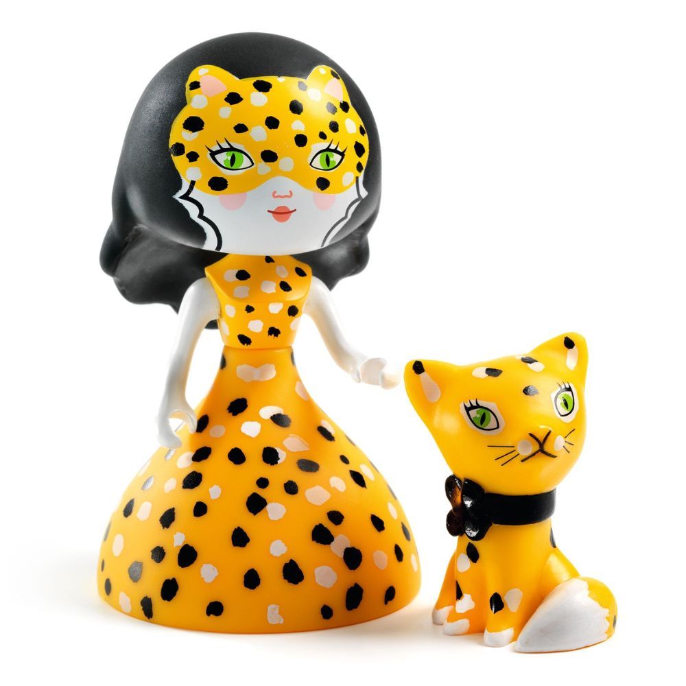 Djeco: Arty Toys Figurine - Princess Féline & Léo - Acorn & Pip_Djeco