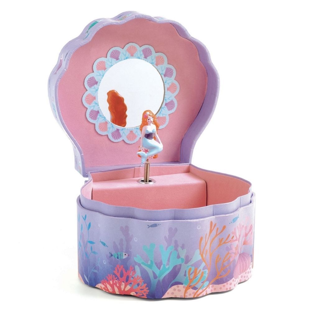 Djeco: Jewellery Box - Enchanted Mermaid - Acorn & Pip_Djeco