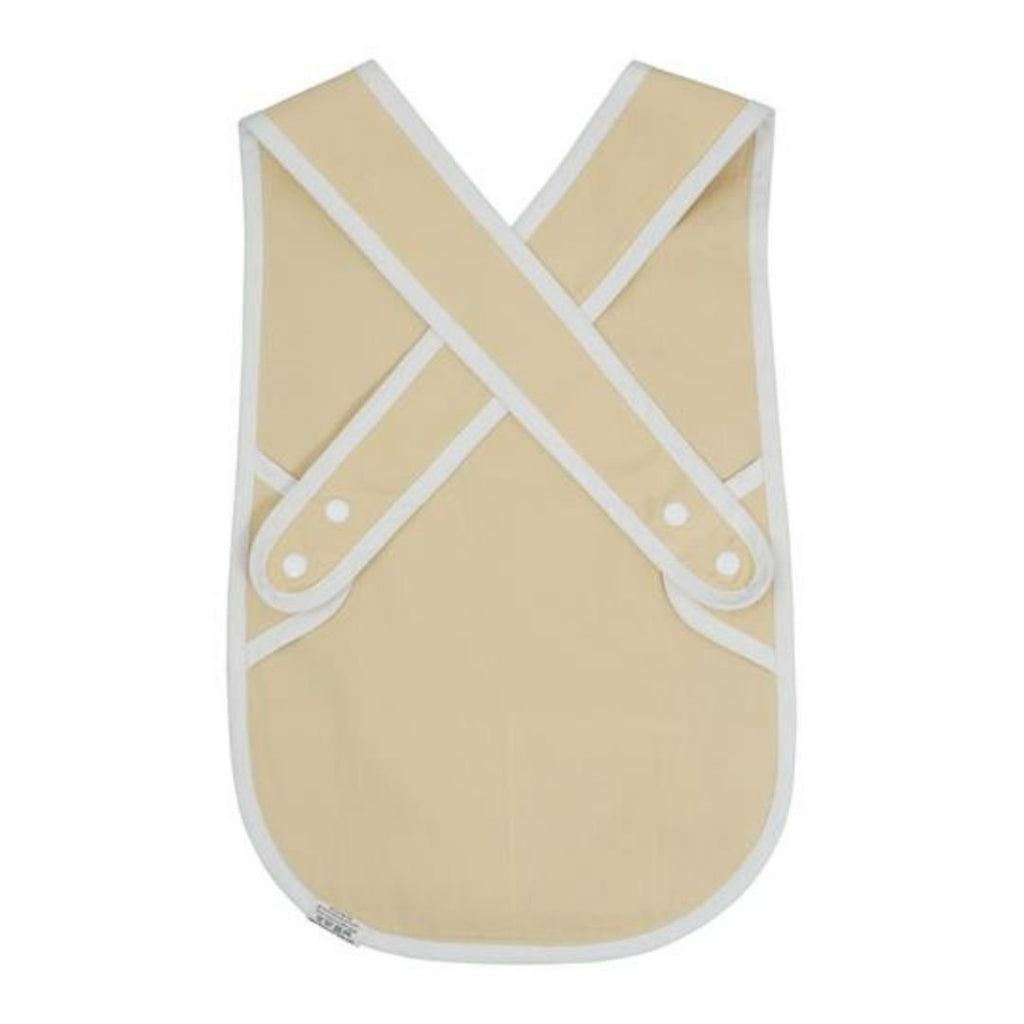 Fabelab: Cross Back Bib - Pale Yellow - Acorn & Pip_Fabelab