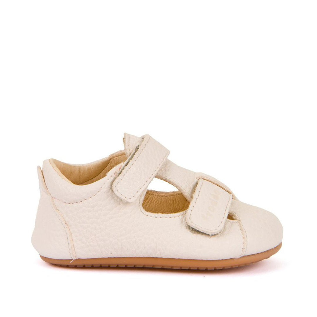 Froddo: Pre Walker Velcro Sandal - White - Acorn & Pip_Froddo