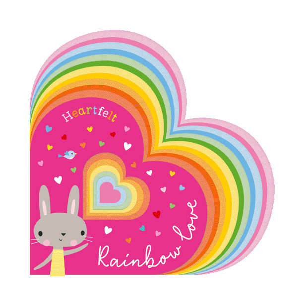 Heartfelt Rainbow Love - Board Book - Acorn & Pip_Bookspeed