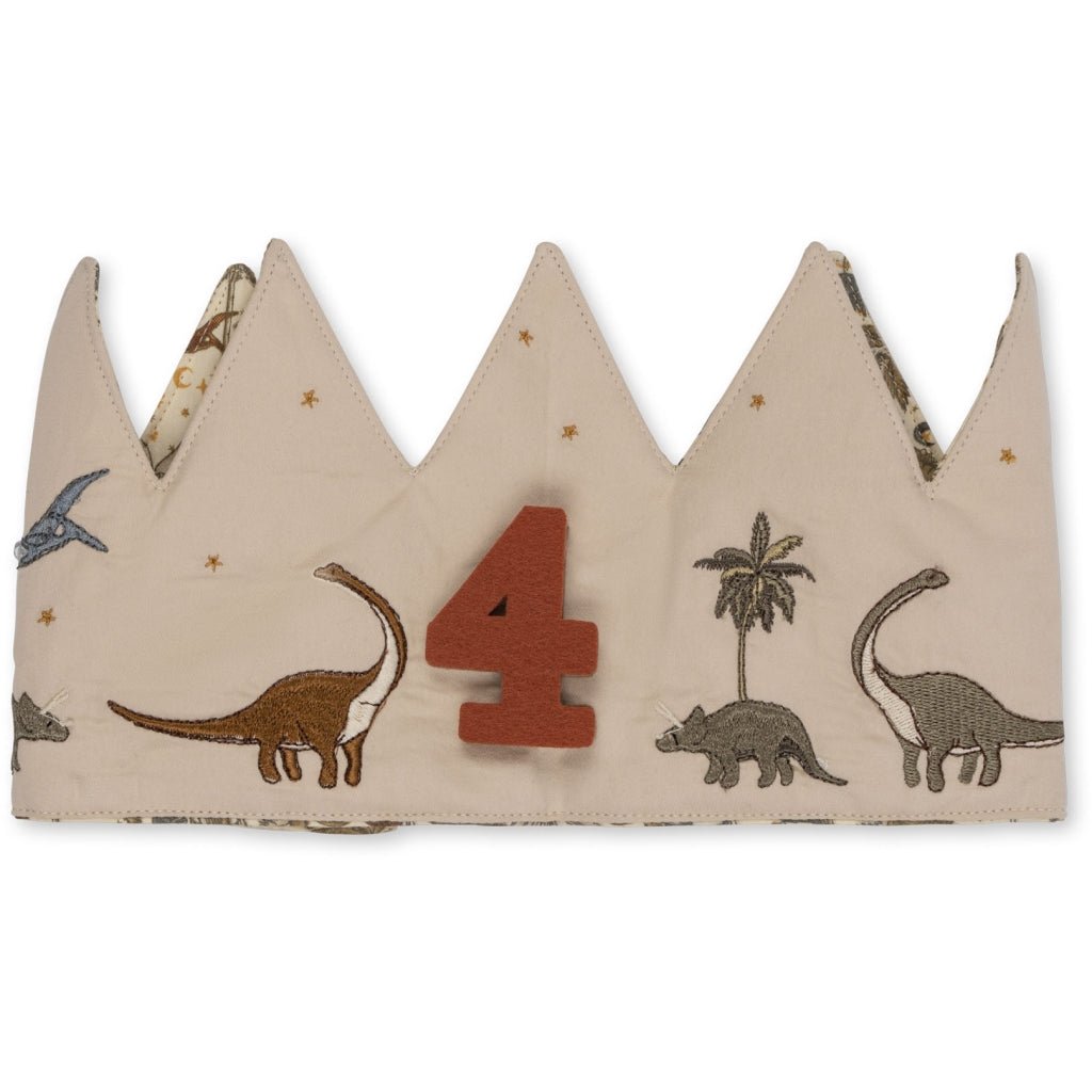 Konges Sløjd: Birthday Crown - Dino - Acorn & Pip_Konges Sløjd