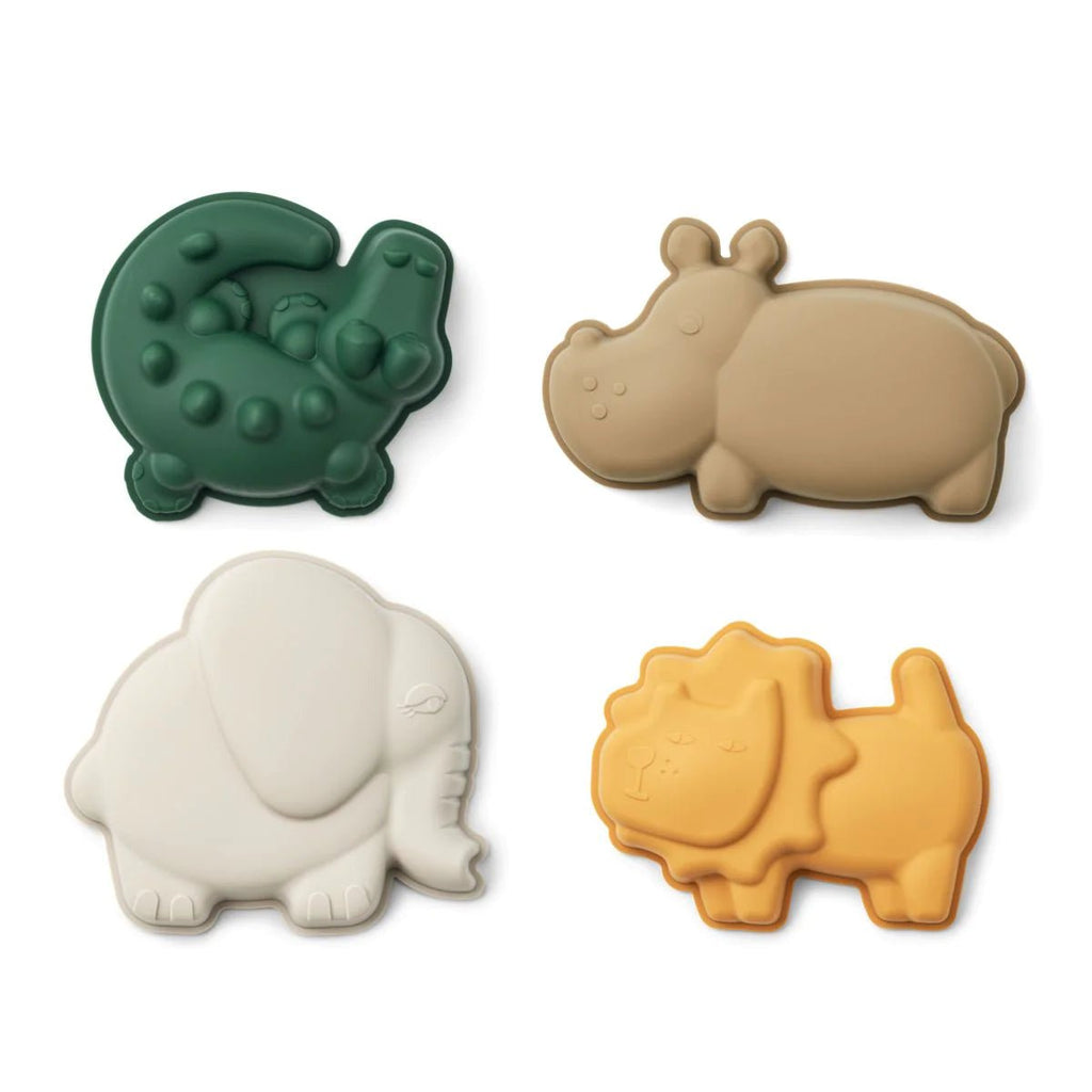Liewood: Gill Sand Moulds - All together / Sandy - Acorn & Pip_Liewood