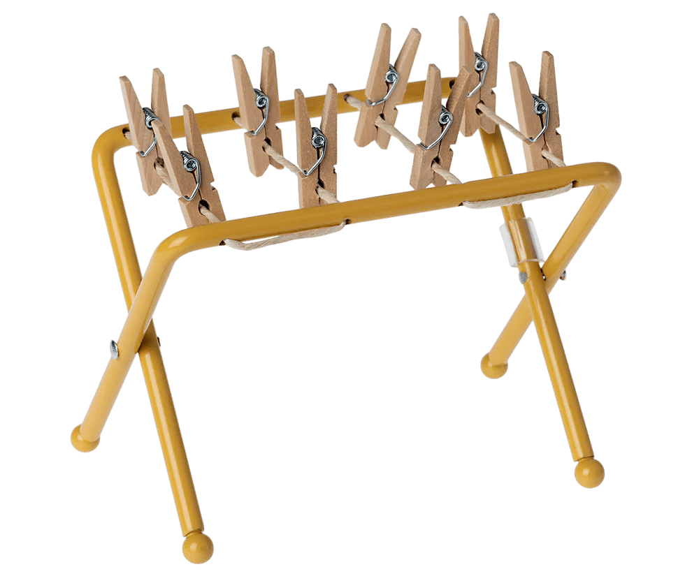 Maileg: Mouse Size Drying Rack with Pegs - Acorn & Pip_Maileg